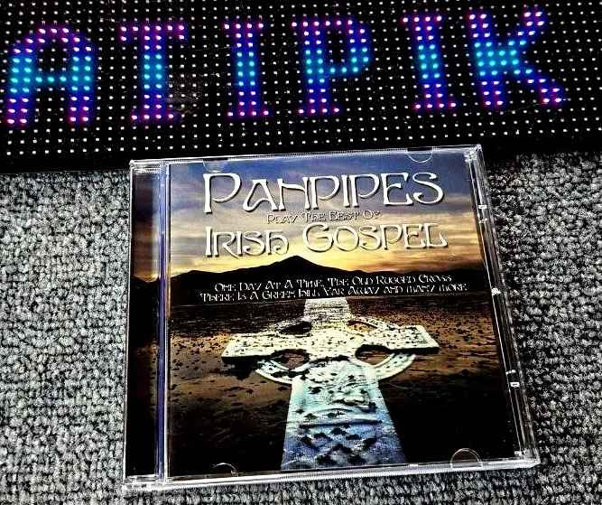 🎧 Panpipes - Plays The Best Of Irish Gospel - CD Import Irlande Rare🍀